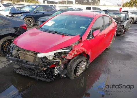 2016 Kia Forte Lx from USA, damaged, VIN KNAFK4A6XG5611646